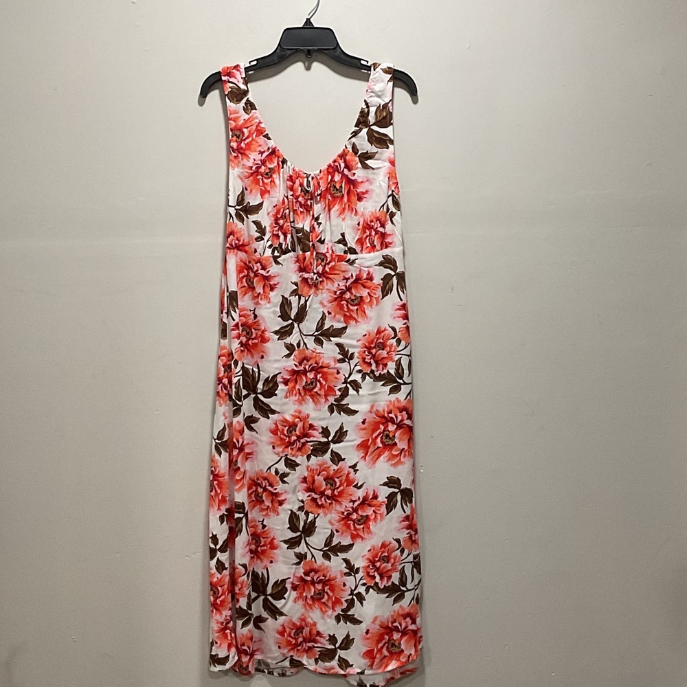 Old Navy Floral Dress - Pink and Brown